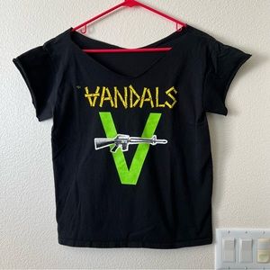 Vintage Y2K Hot Topic Punk Rock Band Shirt - The Vandals Tee Shirt! 🎶